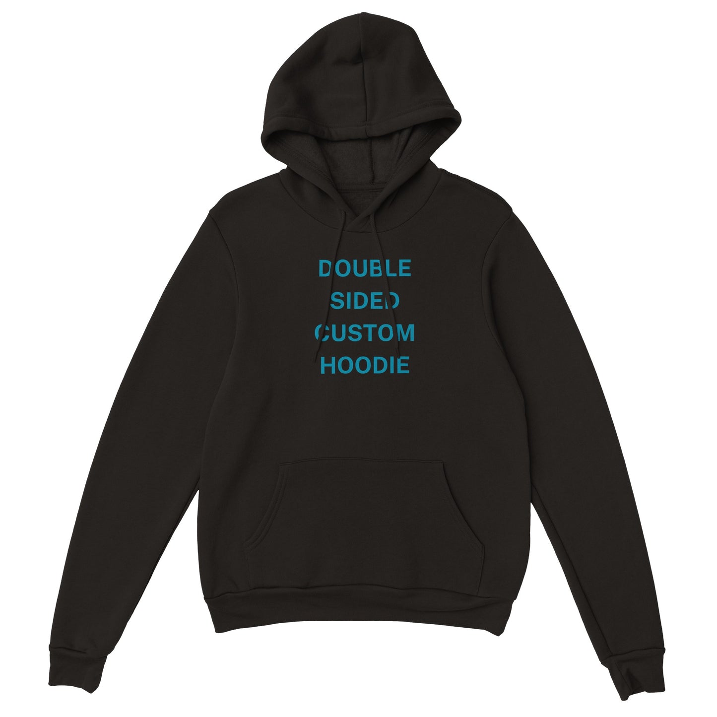 Adult Double Sided Custom Unisex Pullover Hoodie
