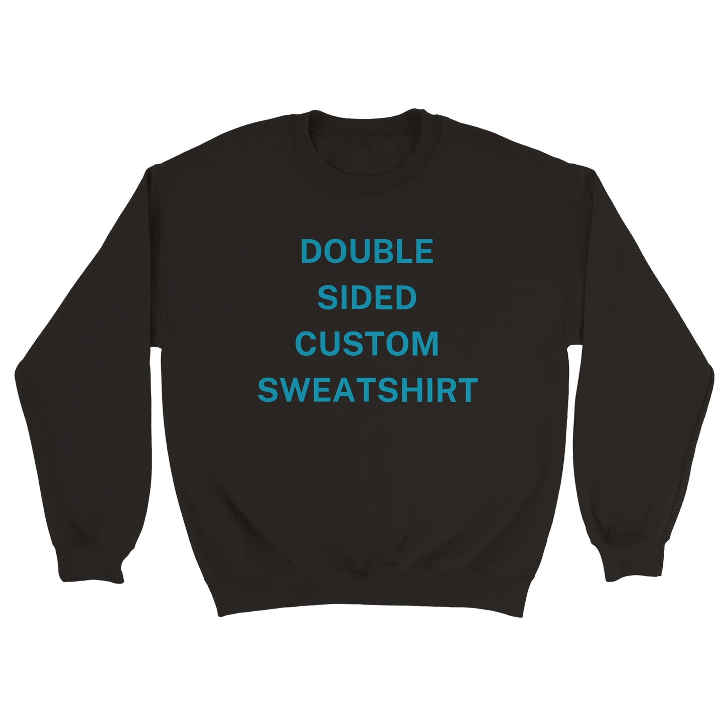 Adult Double Sided Unisex Crewneck Sweatshirt