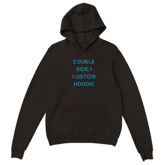 Adult Double Sided Custom Unisex Pullover Hoodie