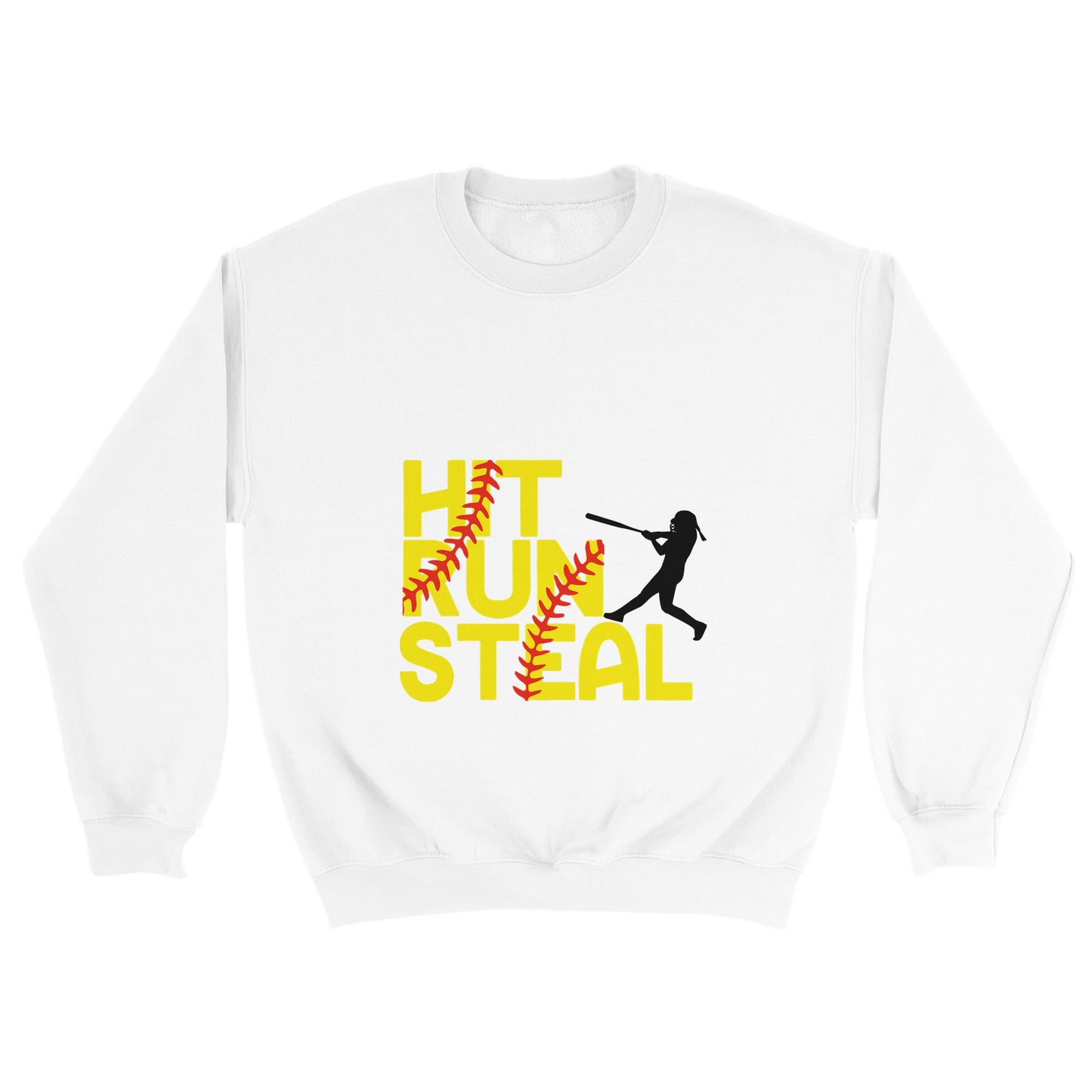 Hit Run Steal Classic Unisex Crewneck Sweatshirt