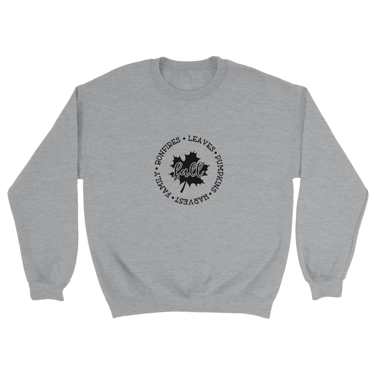 Maple Fall Leaf Classic Unisex Crewneck Sweatshirt