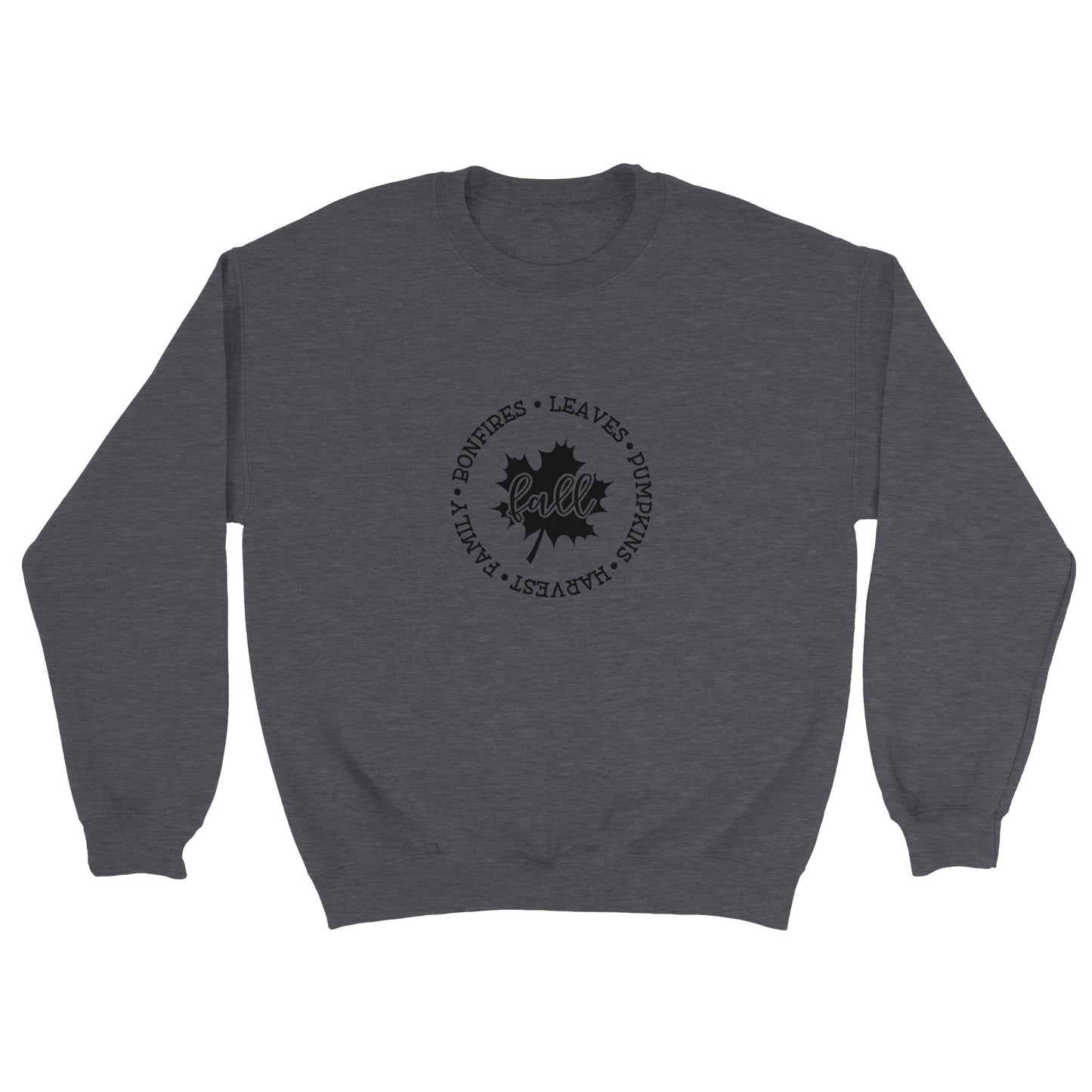 Maple Fall Leaf Classic Unisex Crewneck Sweatshirt