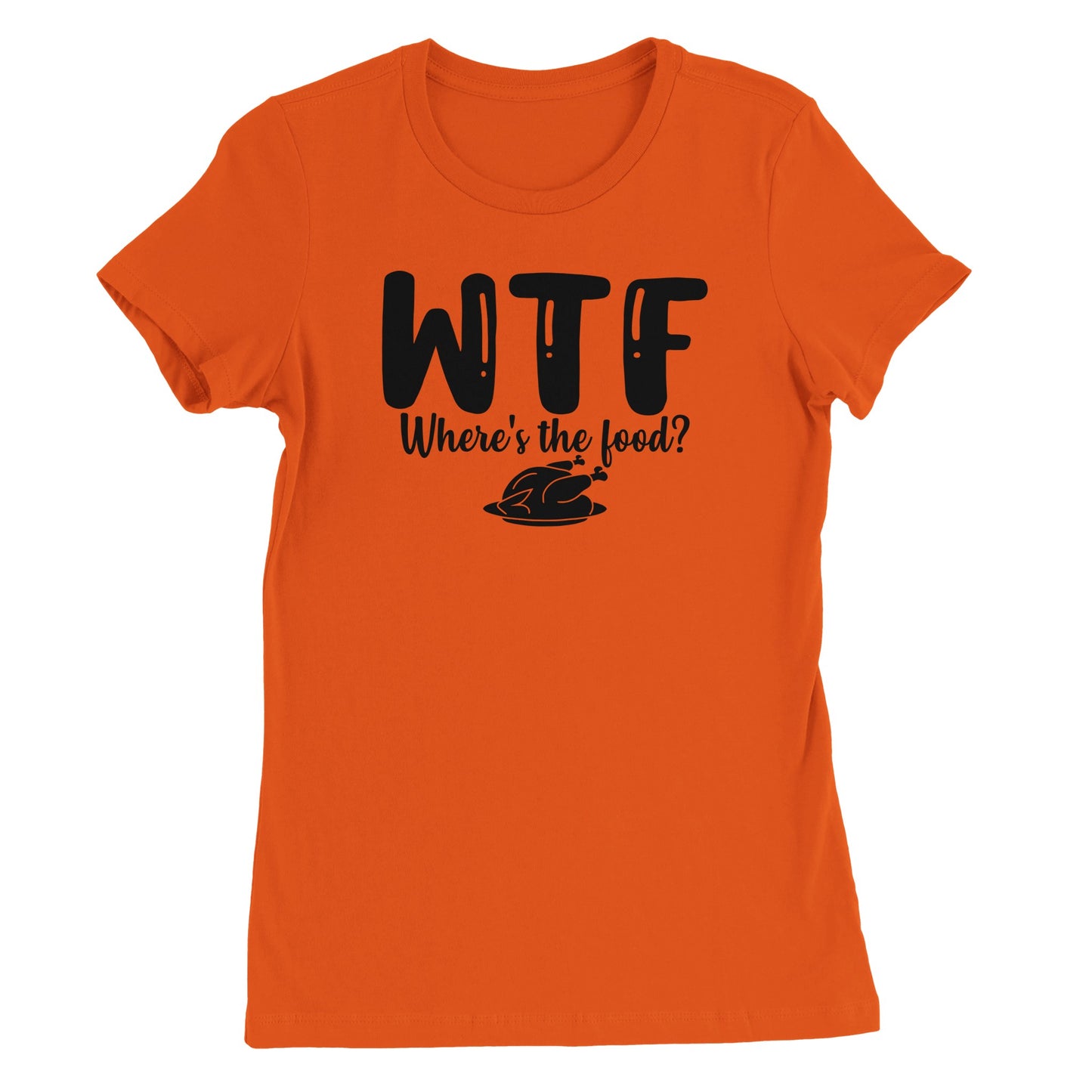 WTF Womens Crewneck T-shirt