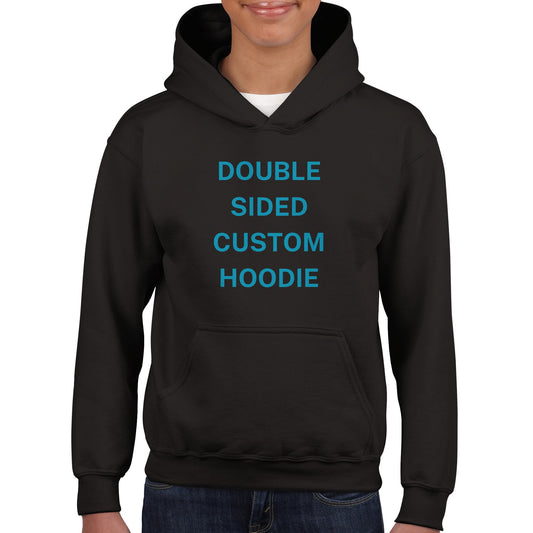 Youth Double Sided Custom Pullover Hoodie
