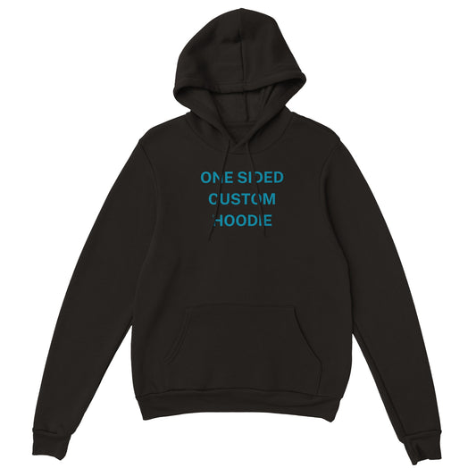 Adult One Sided Custom Unisex Pullover Hoodie