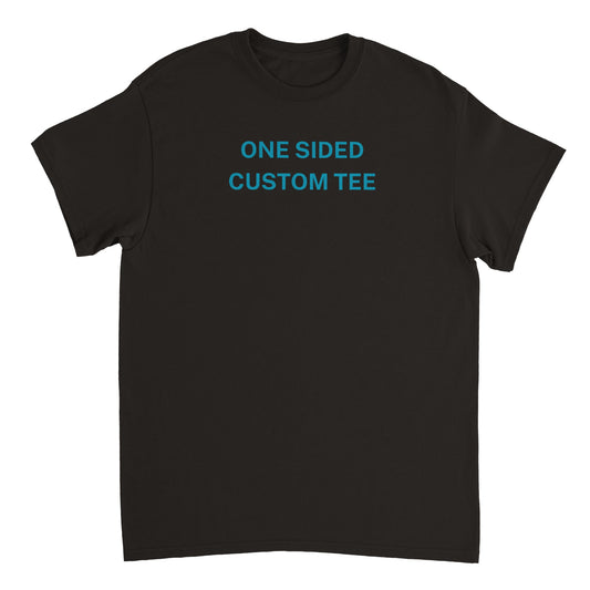 Adult One Sided Custom Unisex Crewneck T-shirt