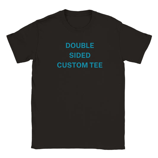 Youth Double Sided Custom Tee